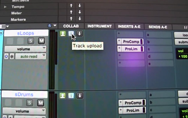 Pro Tools 11 new Collaboration View
