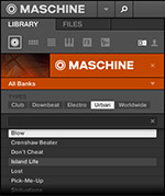 Maschine 2.0 new tag based browser.