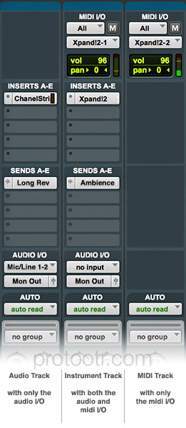 Idea for changing Pro Tools I/O View and Instrument View