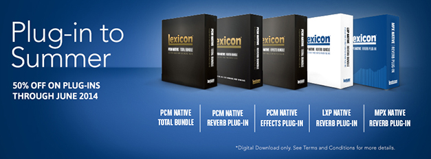 Lexicon PLug-in to Summer promotion