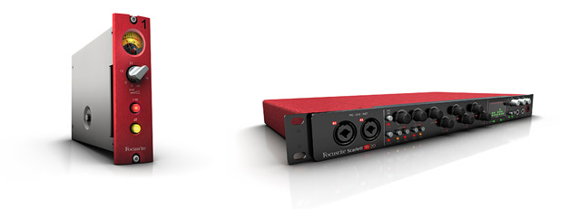 New Focusrite red series 1 500 Preamp and USB 18i20 interface