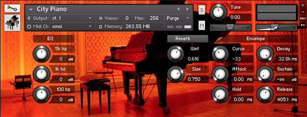 Bigcat Instruments released the Free City Piano for Kontakt 5